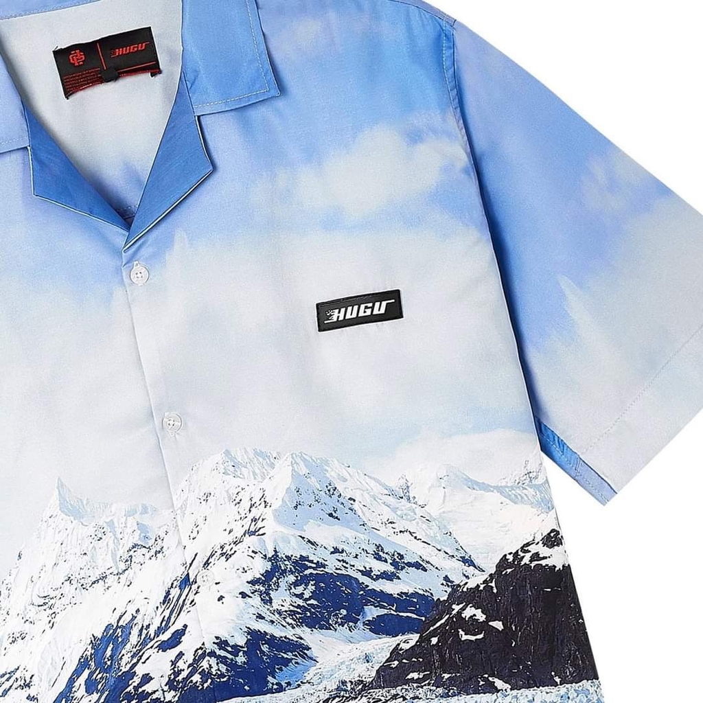 Áo sơ mi tay dài họa tiết cây dừa Coconut tree print shirt ST 3591 #24 Áo sơ mi tay dài họa tiết cây dừa Coconut tree print shirt ST 3591